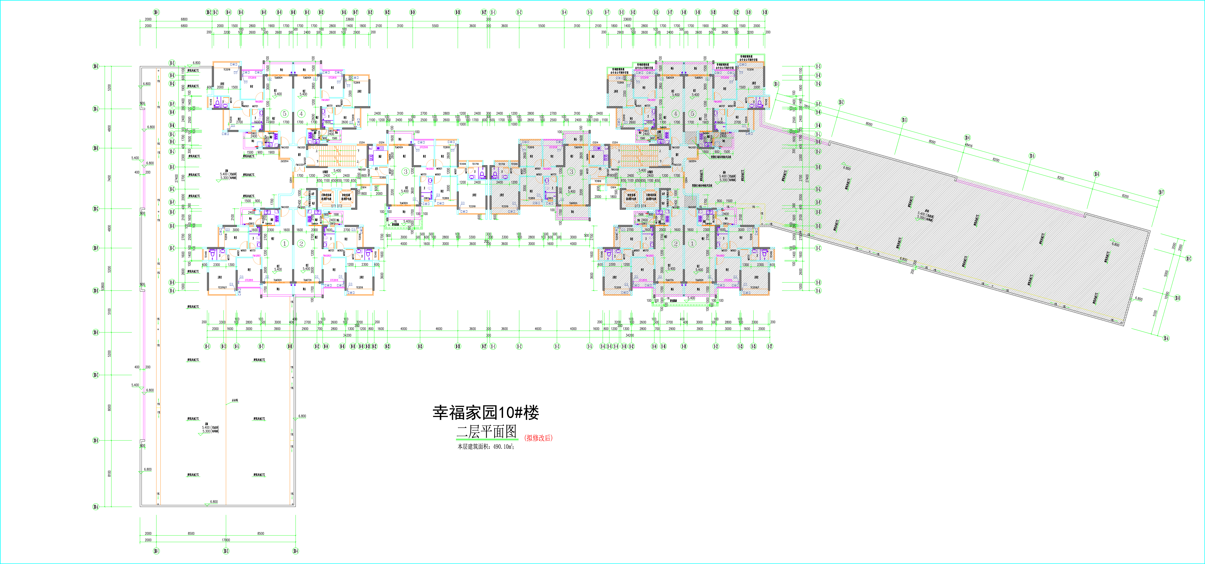 10#樓二層平面圖（擬修改后）.jpg