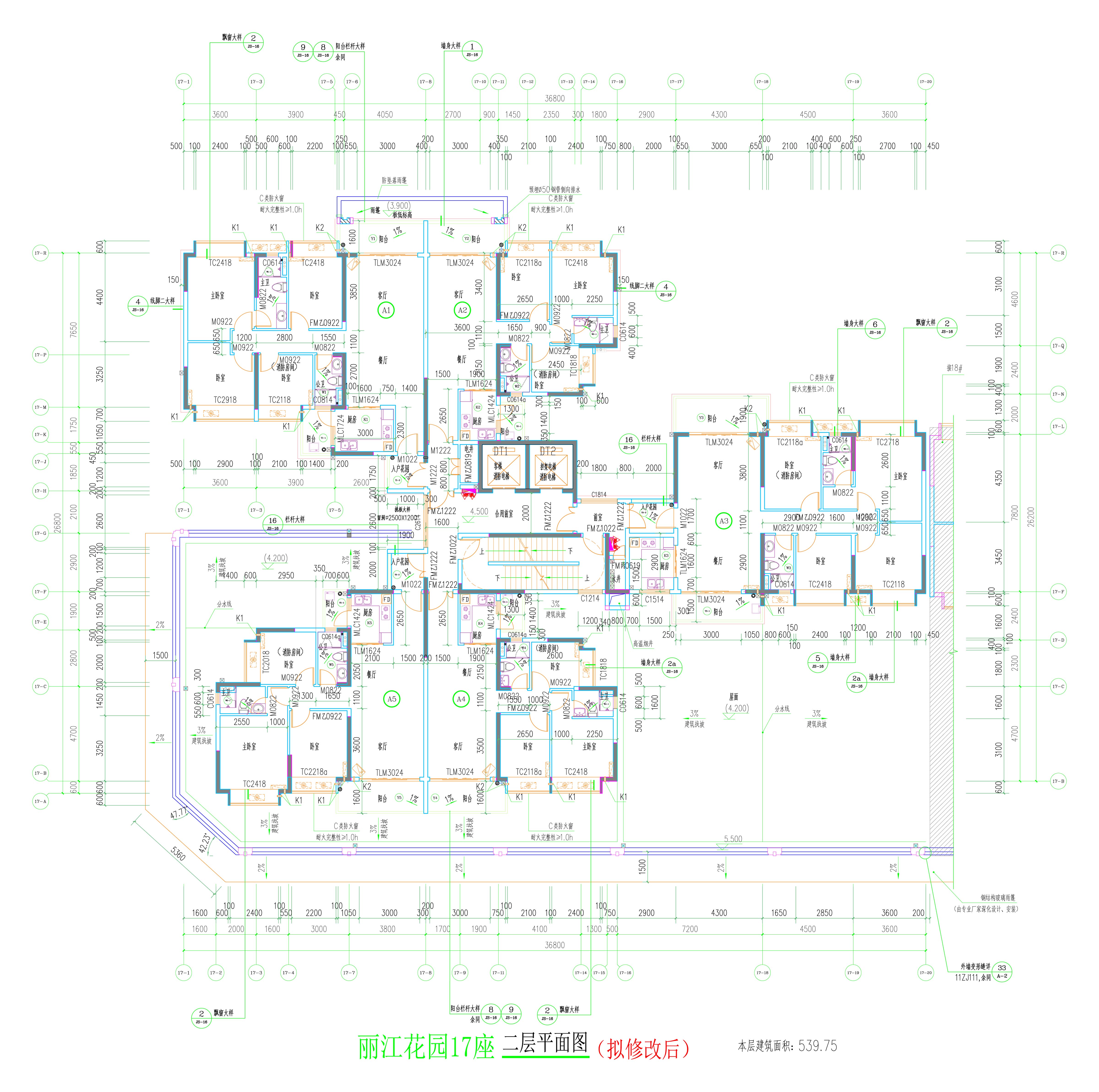 17座二層平面圖（擬修改后）.jpg