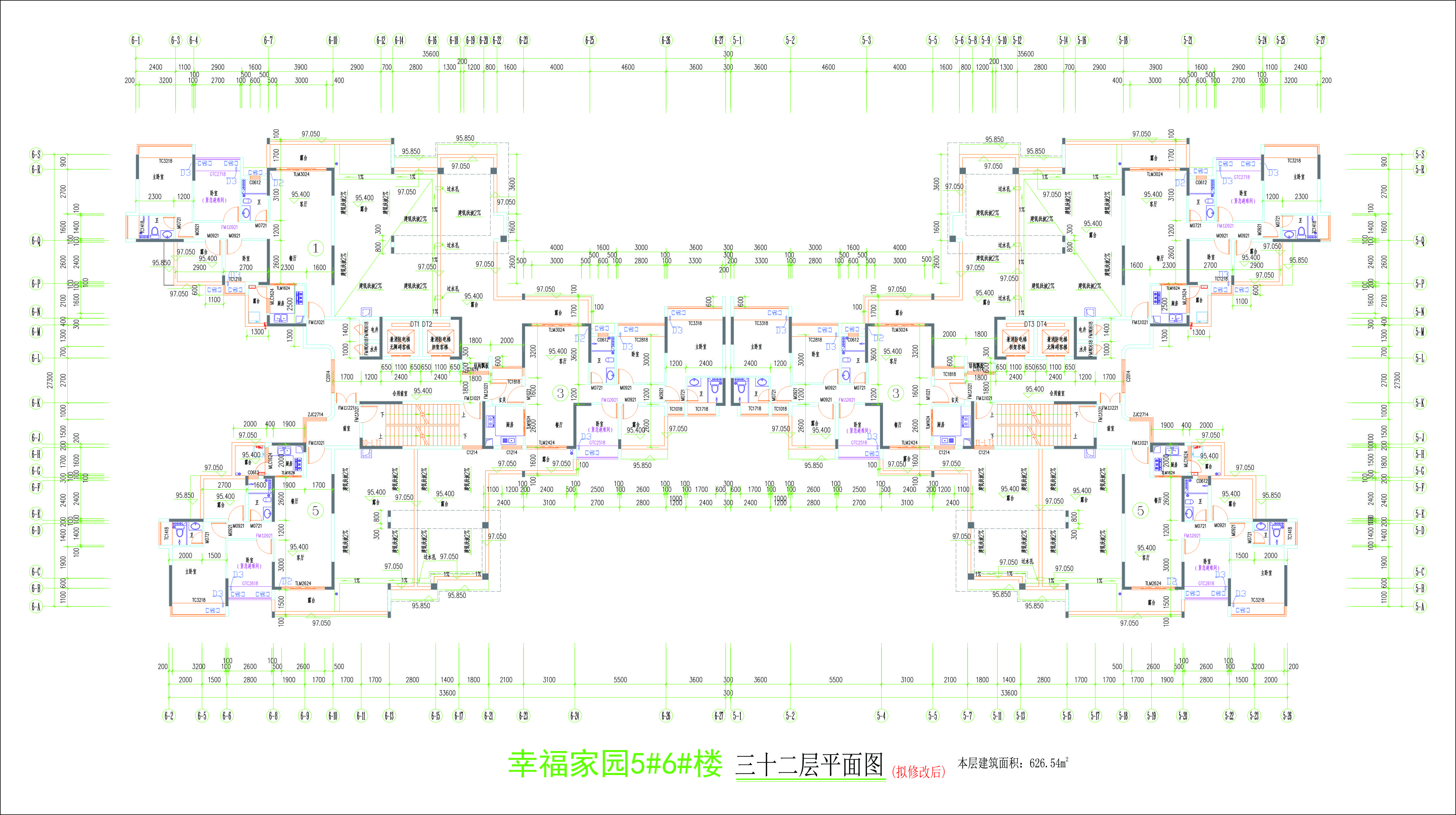 5#6#樓三十二層平面圖（擬修改后）.jpg