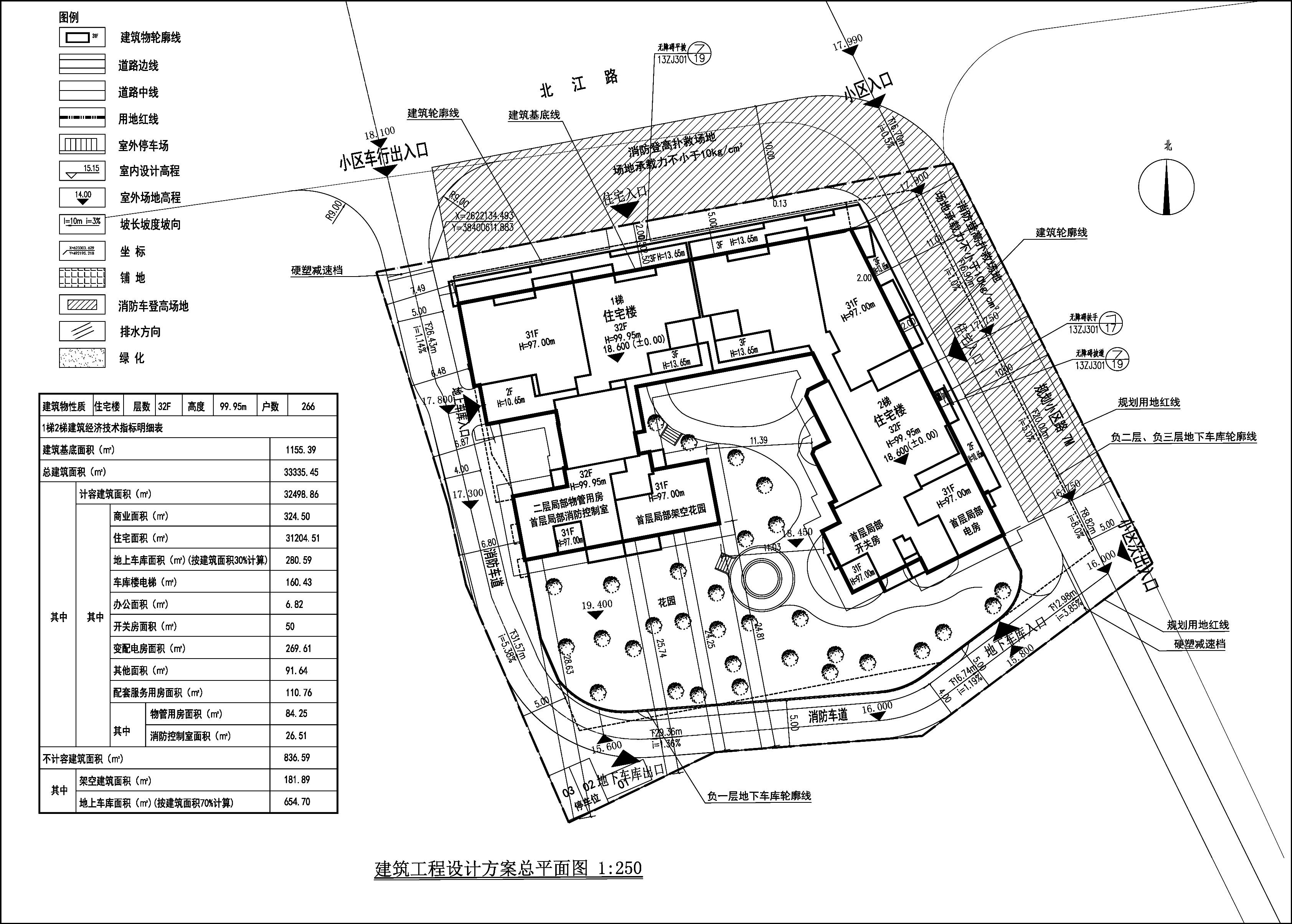 嘉基大廈1梯2梯 建筑工程設(shè)計(jì)方案總平面圖.jpg