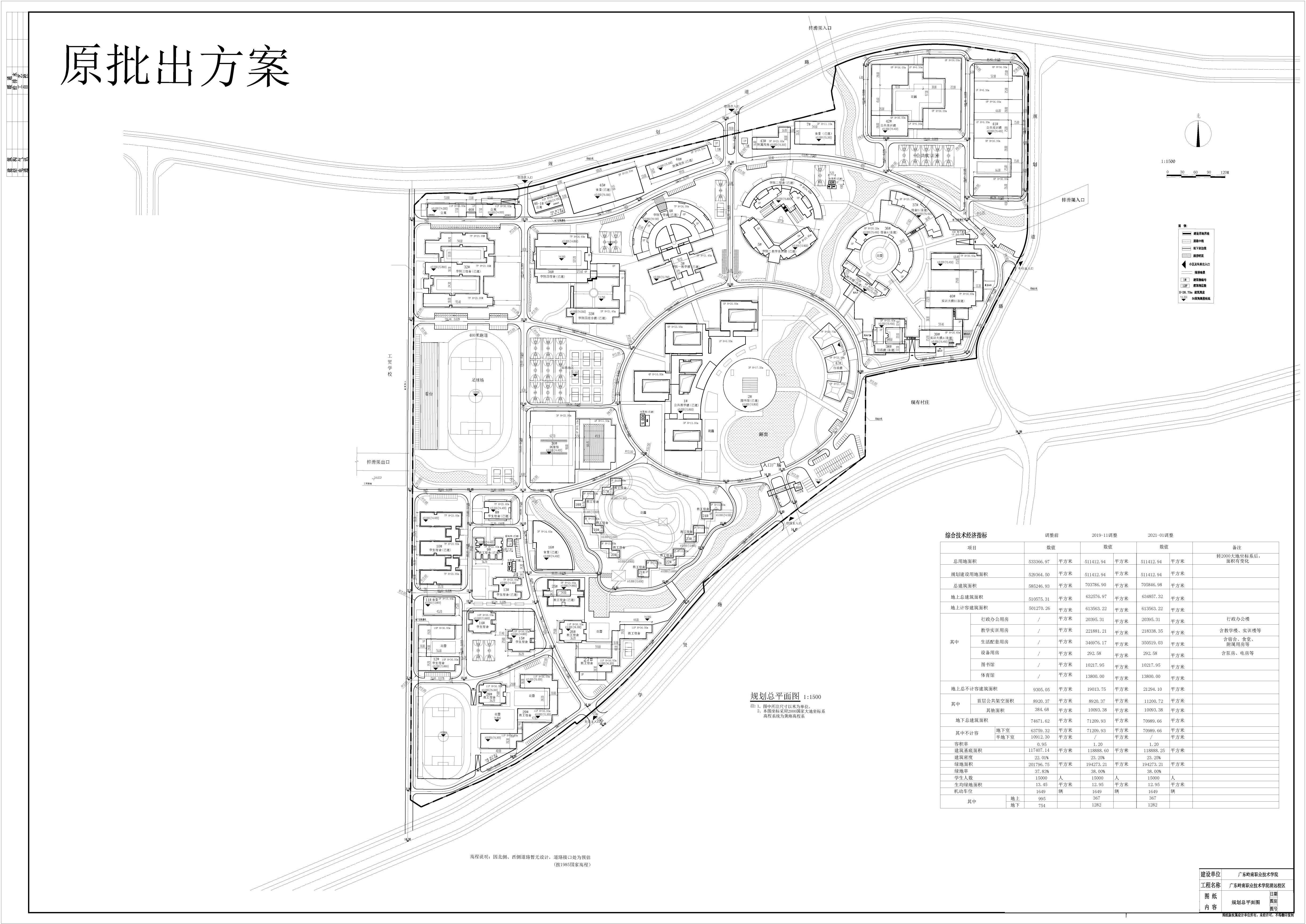 廣東嶺南職業(yè)技術學院清遠校區(qū)-規(guī)劃總平面（原批出方案） 拷貝.jpg