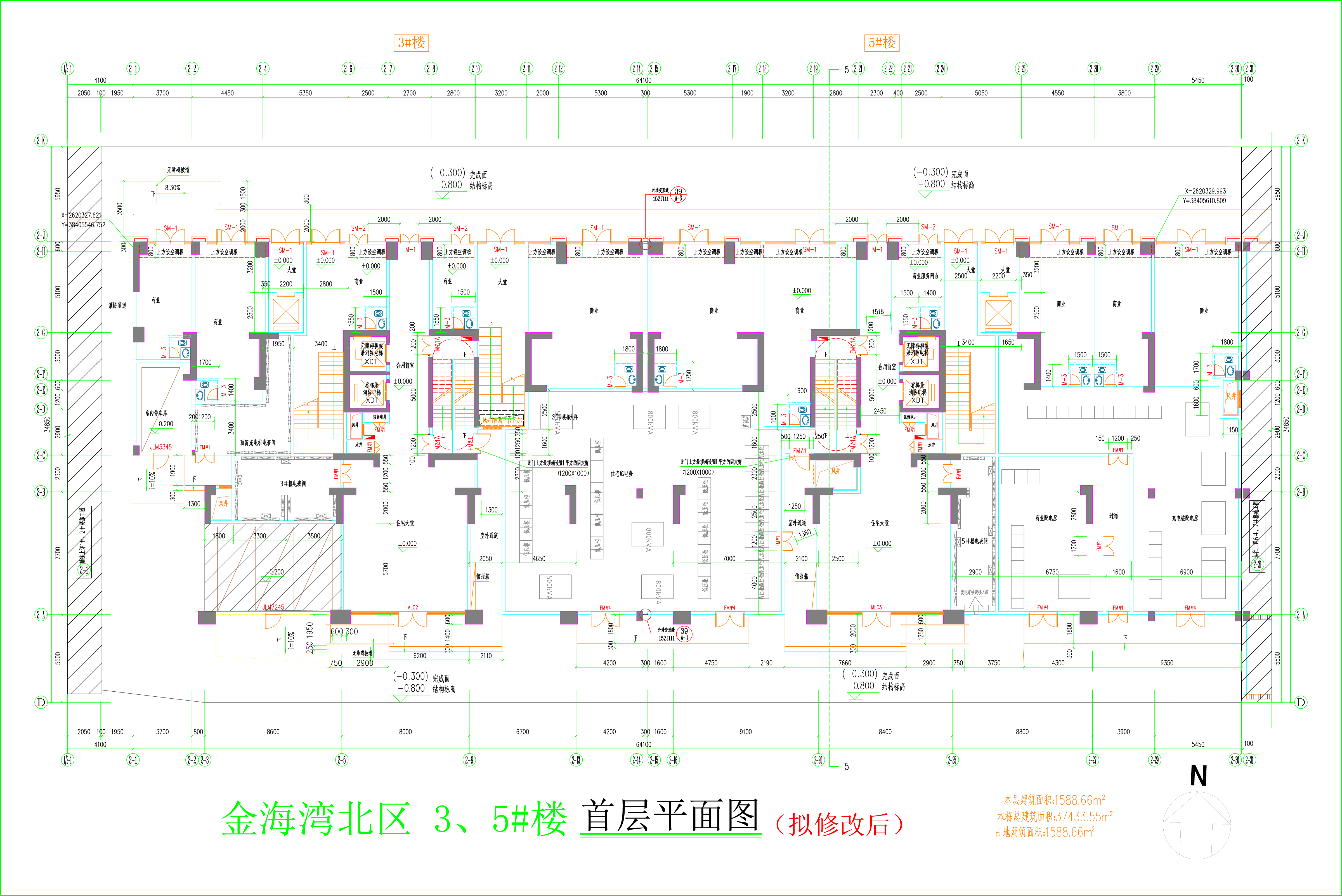 金海灣北區(qū)3、5#樓_首層平面圖（擬修改后）.jpg