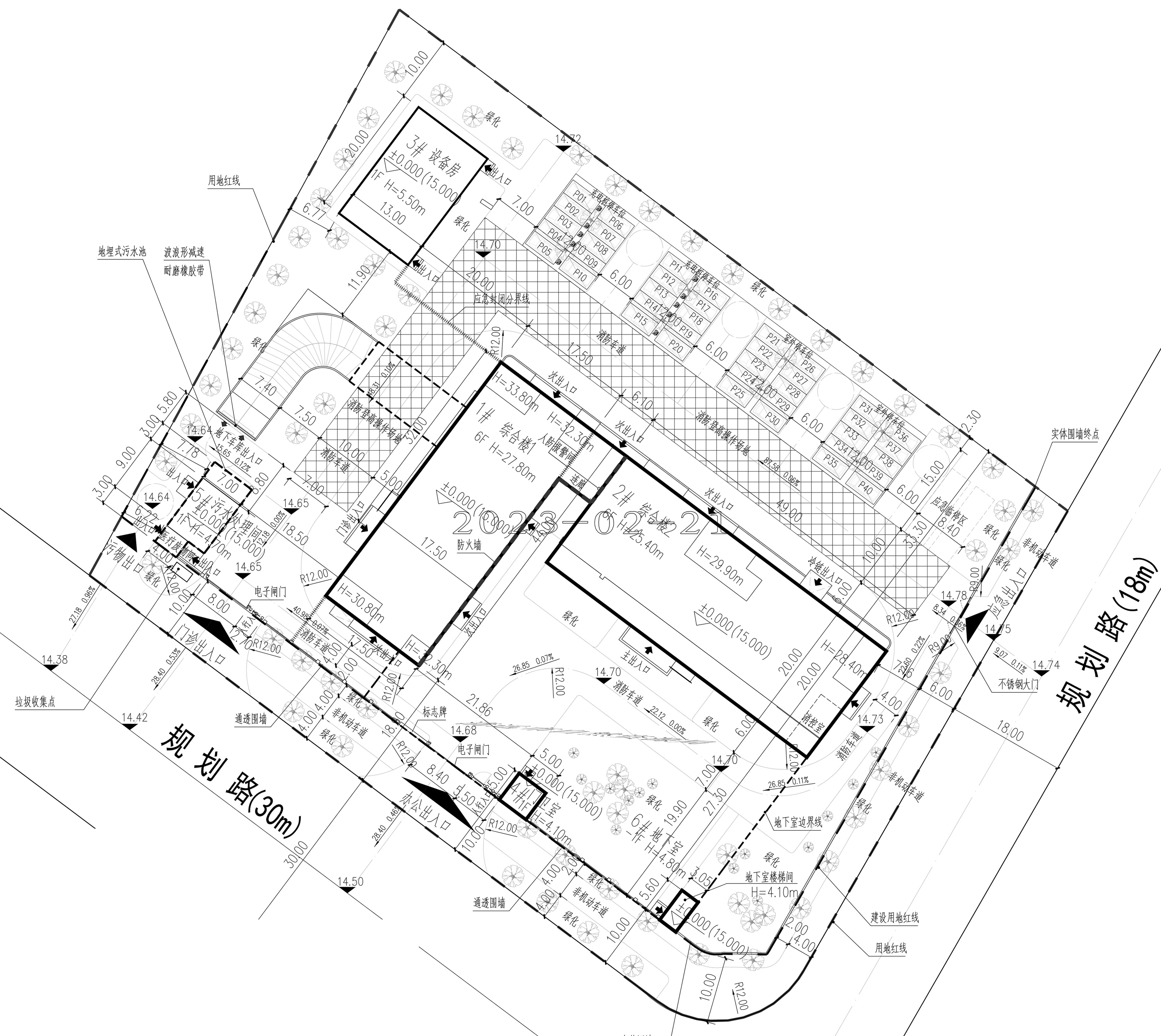 清遠市清新區(qū)完善疾病預(yù)防控制體系建設(shè)工程總平面1.jpg