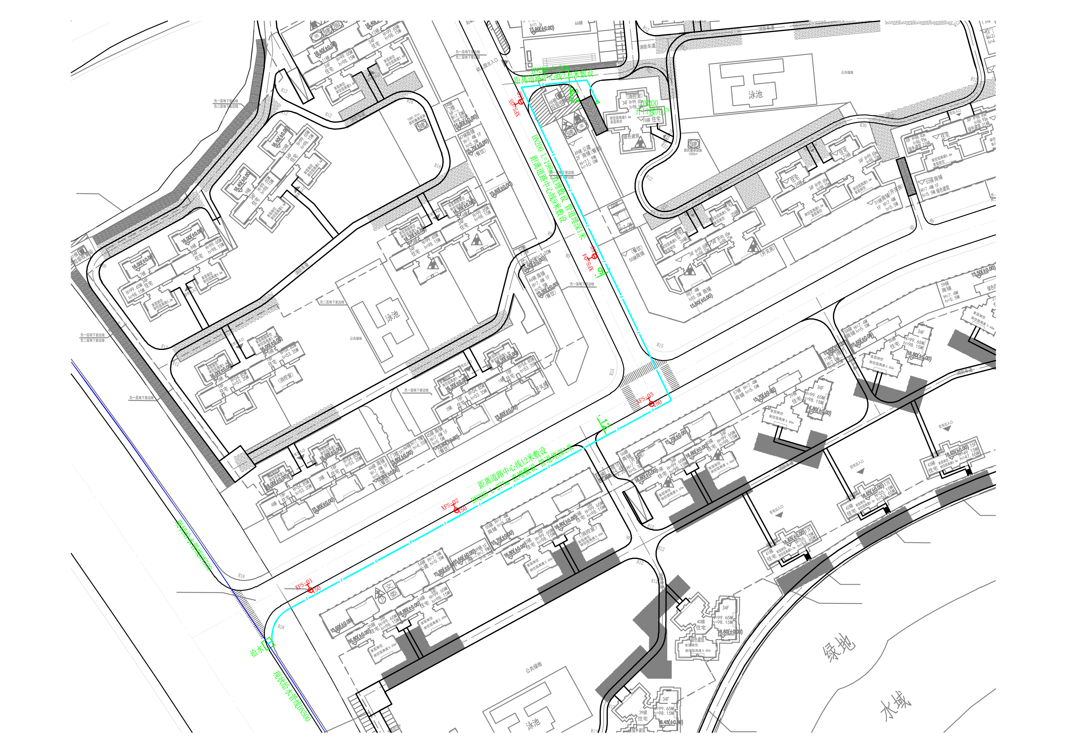 時(shí)代香海彼岸(東北地塊)給水工程2023.jpg