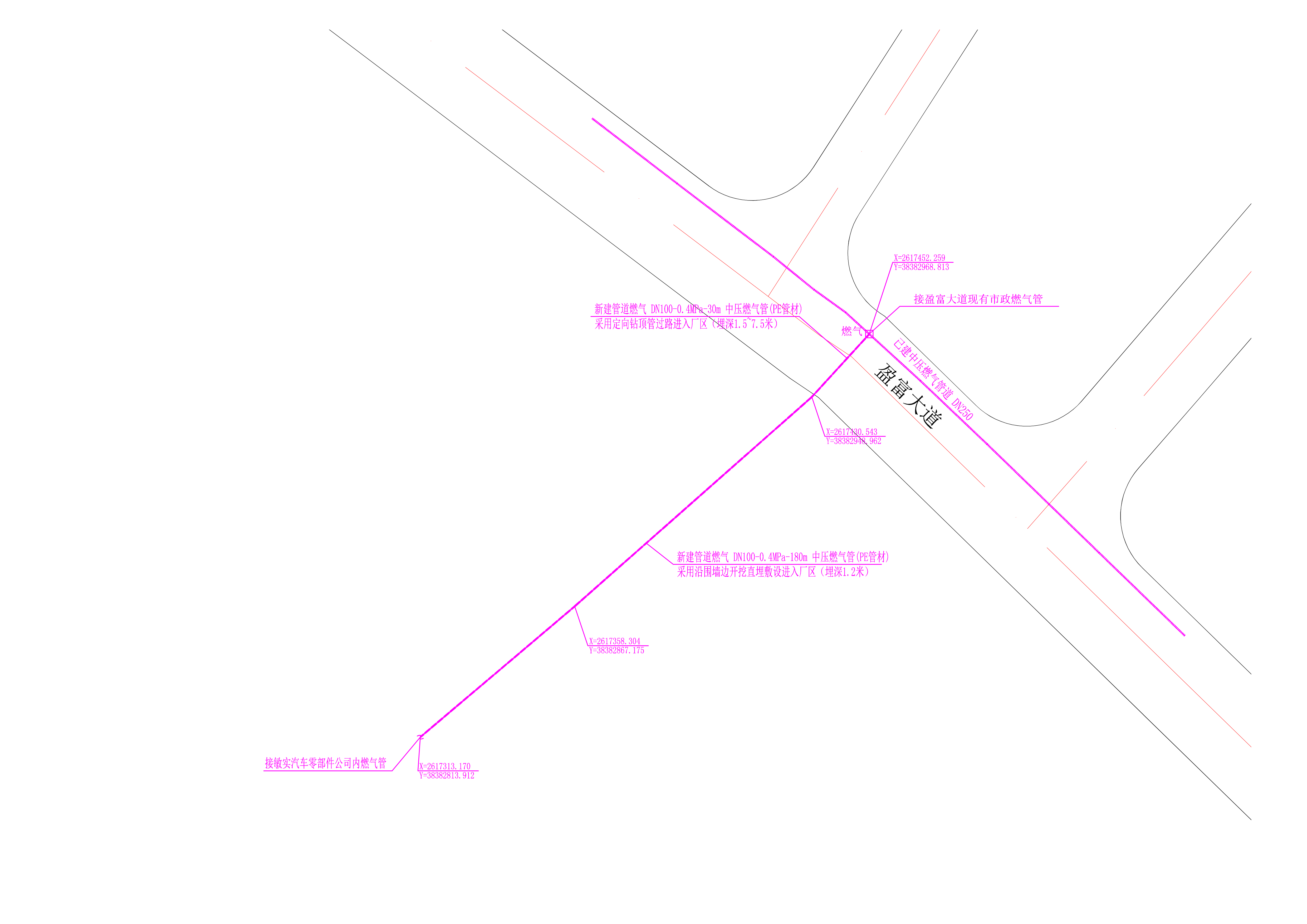 盈富工業(yè)園敏實汽車零部件公司市政中壓燃?xì)夤艿?jpg