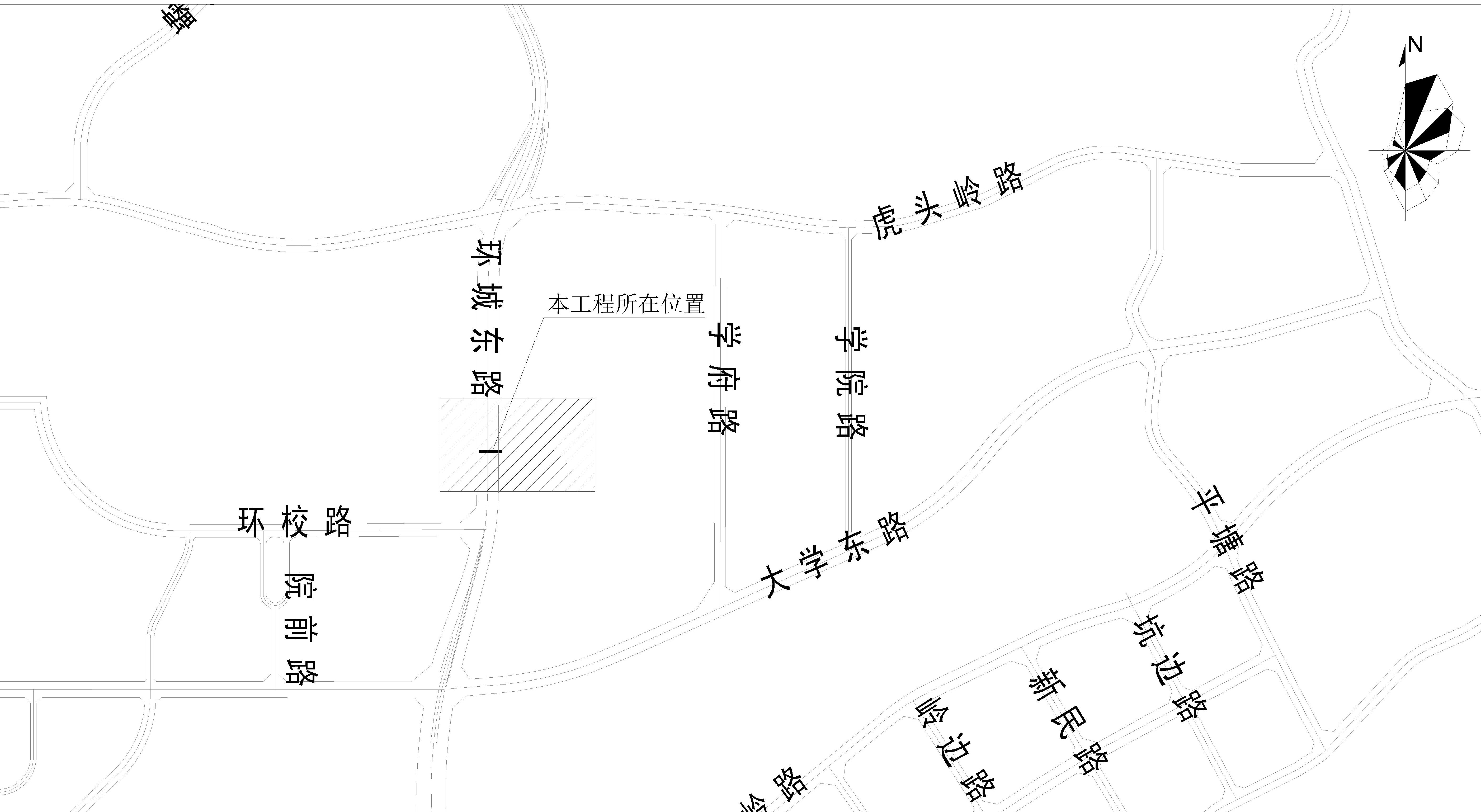 廣東南華工商職業(yè)學院清遠校區(qū)市政中壓燃氣管道工程-布局1.jpg