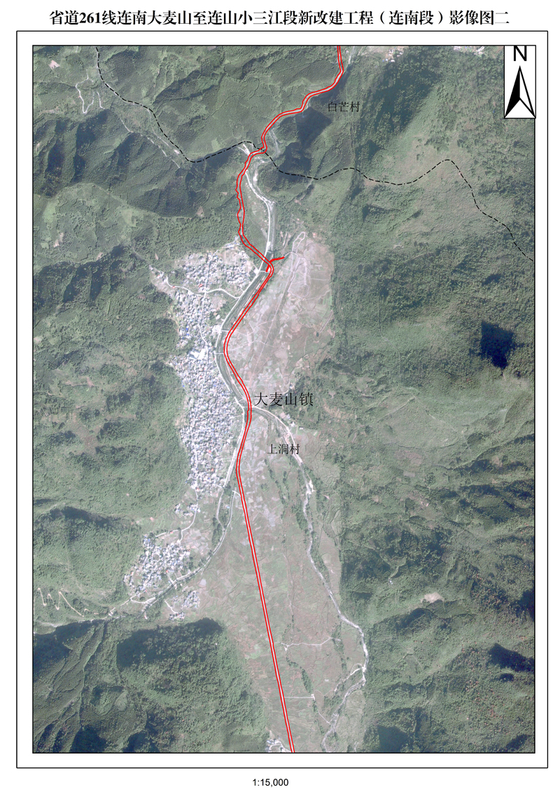 附件：省道S261線(xiàn)連南大麥山至連山小三江段新改建工程（連南段）位置示意圖二.jpg