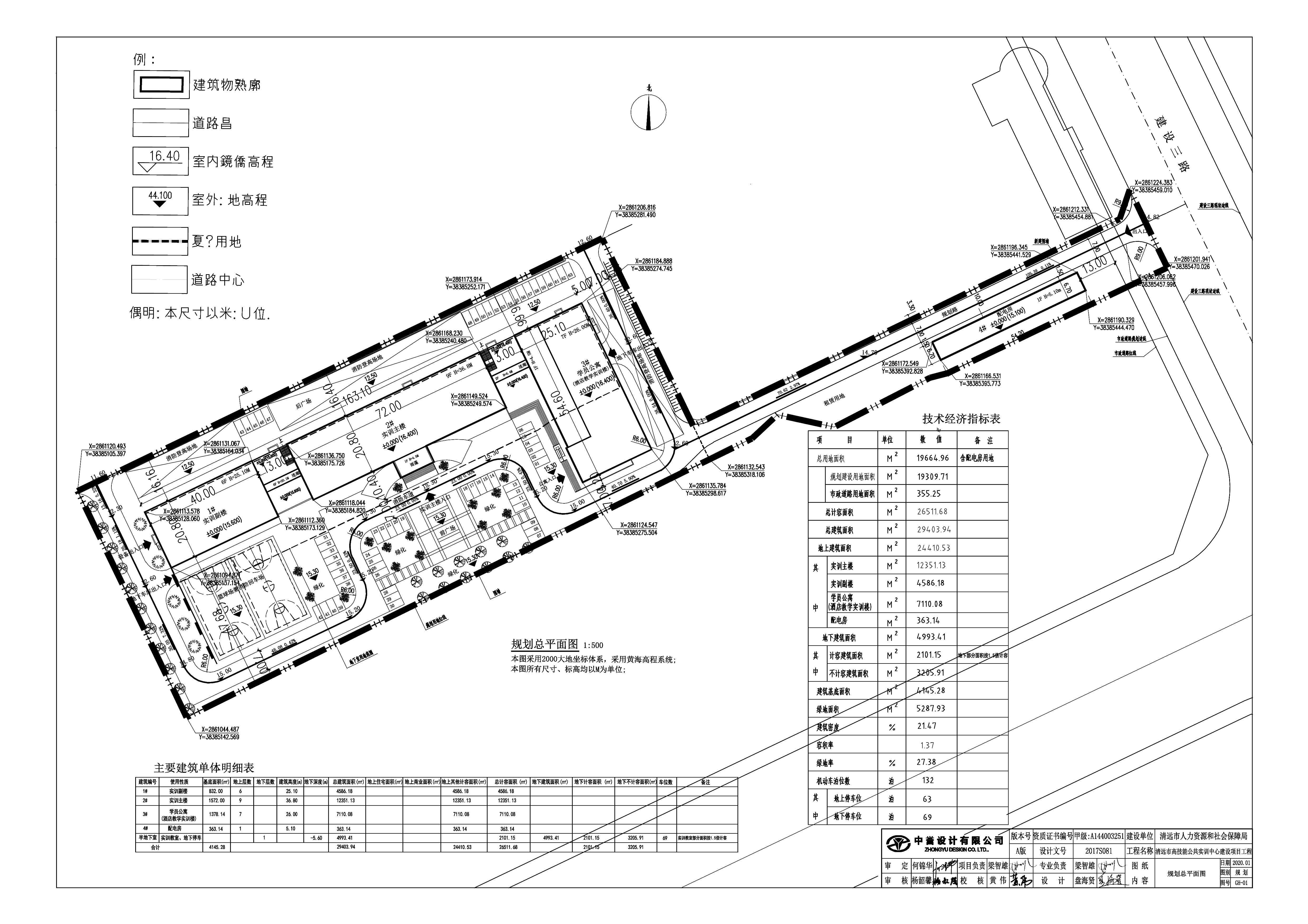 清遠市高技能公共實訓中心建設(shè)項目工程規(guī)劃總平面圖20200415.jpg